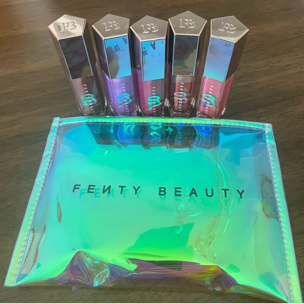 🆕FENTY BEAUTY GLOSS BOMB OIL LUMINIZING LIP OIL 'N GLOSS SET